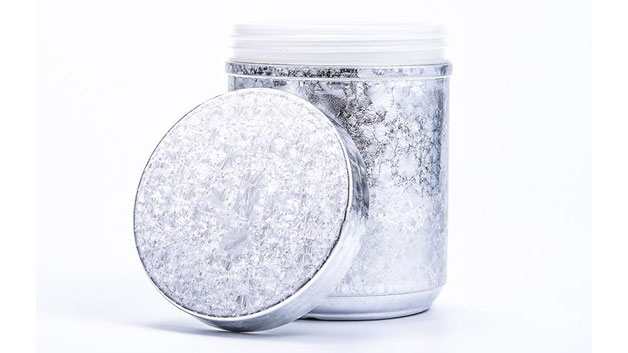 Boîte ronde (Fleur de glace) RTCO